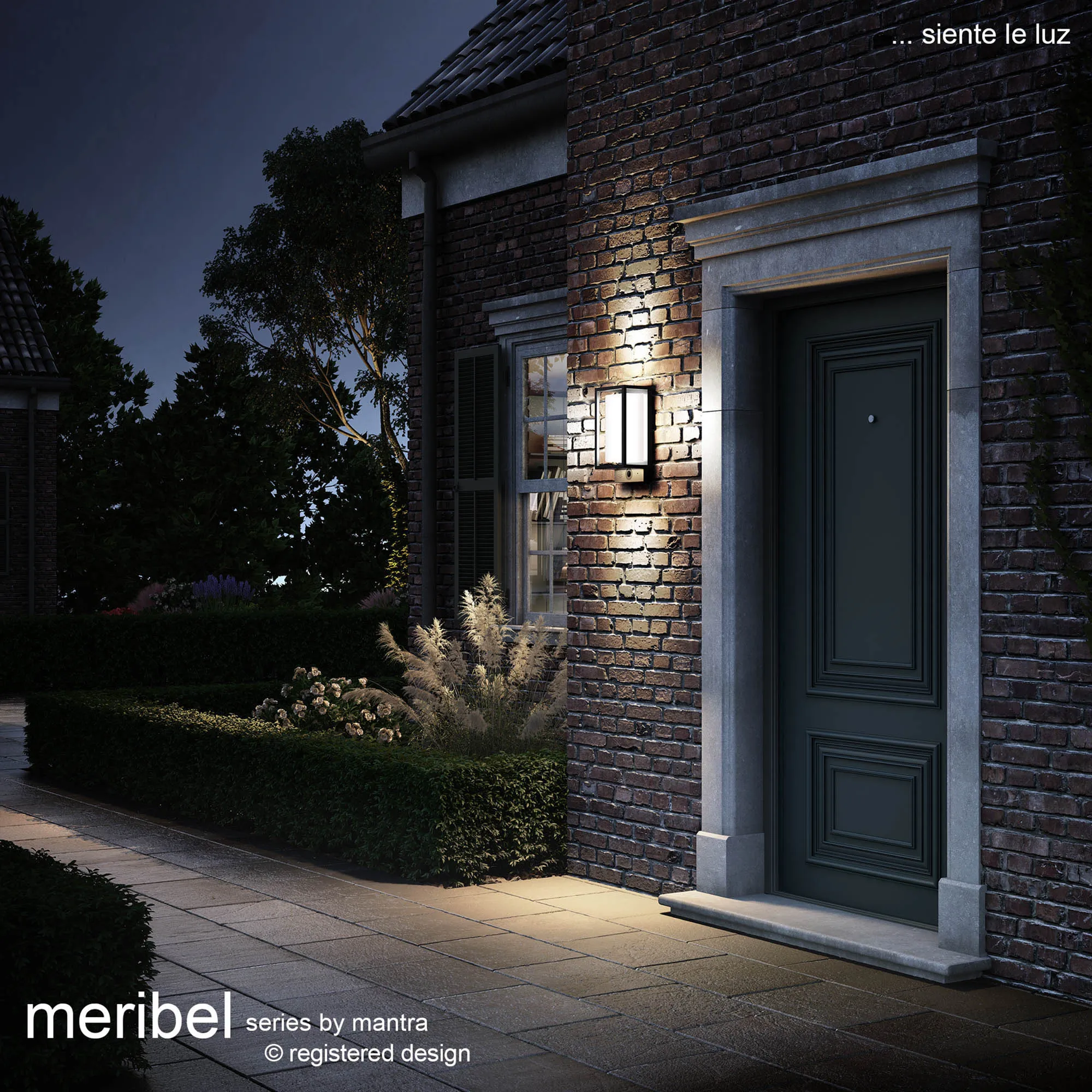 Meribel Exterior Lights Mantra Fusion Exterior Wall Lights